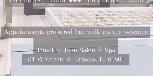 Studio Appointments for Permanent Jewelry in Urbana! 