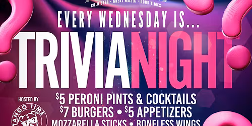 Trivia Wednesdays at The Nutty Irishman, Farmingdale!