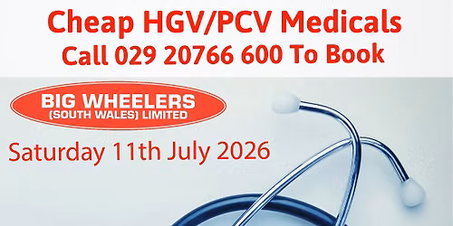 D4 Medicals for HGV, LGV & PCV Drivers Cardiff South Wales