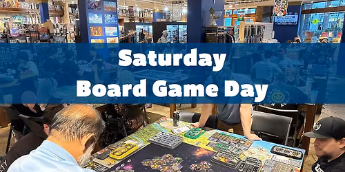 Saturday Board Game Day