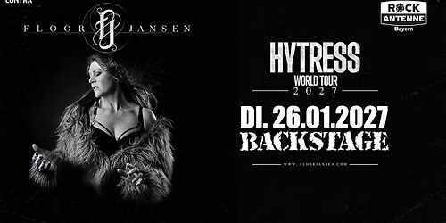FLOOR JANSEN | HYTRESS TOUR 2027 | BACKSTAGE M\u00dcNCHEN 2027