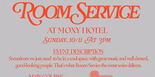 Room Service, Order #009 (Homecoming Edition)