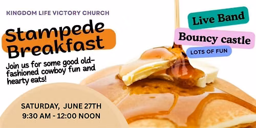 KLVC Stampede Breakfast
