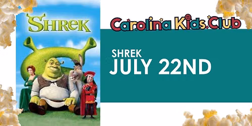 Shrek \u2013 Carolina Kids Club Summer Movie Series