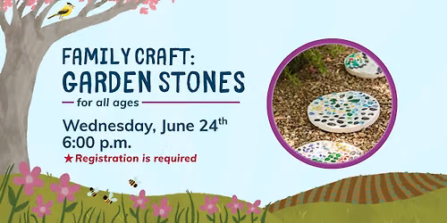 Family Craft: Garden Stones