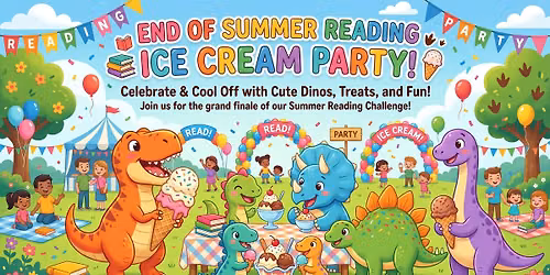 End of Summer Reading Ice Cream Party