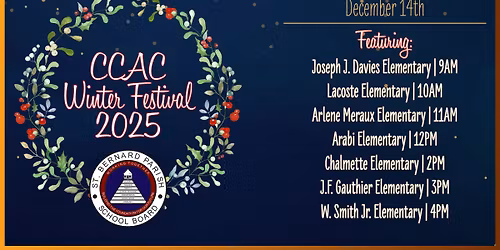 CCAC Winter Festival 2025 - Elementary