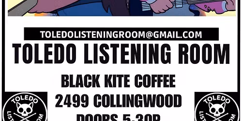TLR OPEN MIC @ BLACK KITE COFFEE