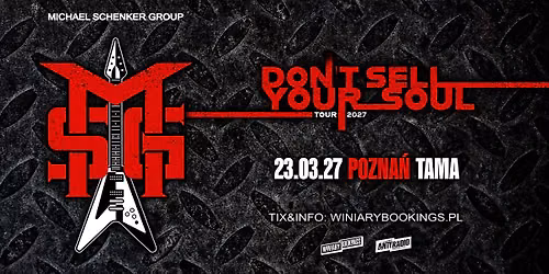MICHAEL SCHENKER GROUP \/ 23.03.27 \/ Tama, Pozna\u0144