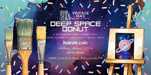 Space Donut: Paint & Sip with Haven Cafe