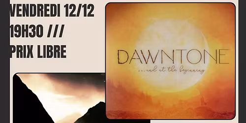 [Concerts] Black River Swimmers + Dawntone (Flok\/Blues - Lille)