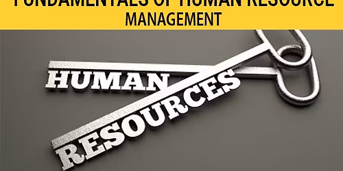Live Seminar: Fundamentals of HR Management
