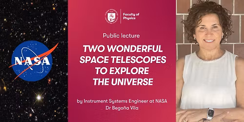 Public lecture by Dr Bego\u00f1a Vila, Instrument Systems Engineer at NASA