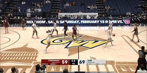 Parking Fordham Rams at George Washington Revolutionaries Womens Basketball
