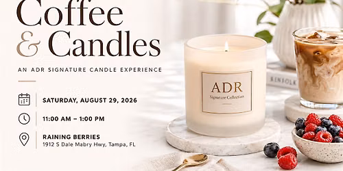 Coffee + Candles- Candle Making Class