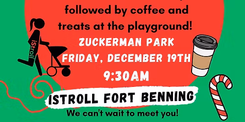 iStroll Walk, Run, Coffee 🏃🏽‍♀️🏃‍♂️☕️🎅🏻