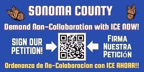 RALLY & VIGIL @ SONOMA COUNTY JAIL, SANTA ROSA