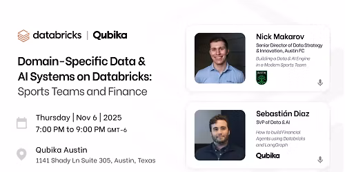 Domain-Specific Data & AI Systems on Databricks: Sports Teams and Finance
