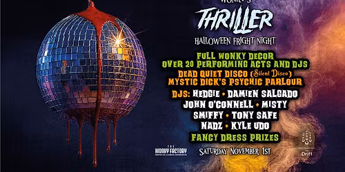 Wonky's Thriller - Halloween Party