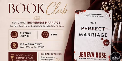 Book Club @ Waxed Coffee Bar