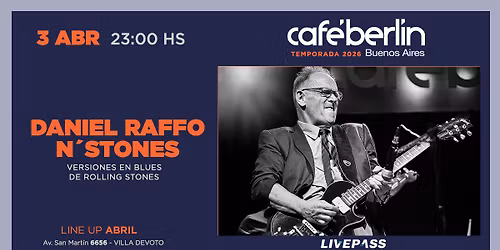 RAFFO N\u00b4 STONES -VERSIONES EN BLUES DE ROLLING STONES