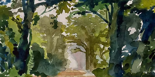 Plein Air Watercolors of Memphis Gardens - Art by Jeanne Seagle