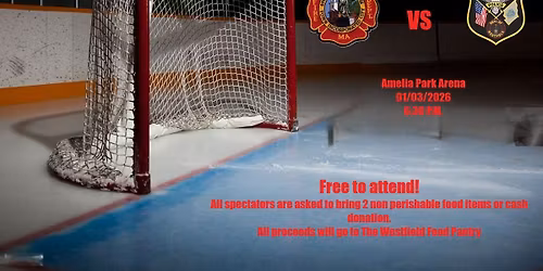 Hockey Fights Hunger- Westfield Fire vs. Westfield Police
