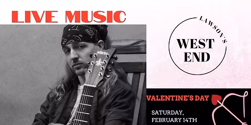 Live Music featuring Tyler McClain Valentine\u2019s Day