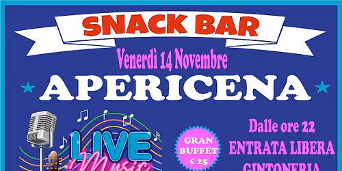 APERICENA LIVE MUSIC