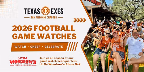 Texas vs. Ohio State Football Watch Party @ Little Woodrow\u2019s Stone Oak