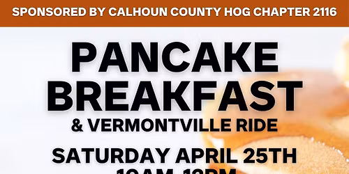 Pancake Breakfast & Vermontville Ride
