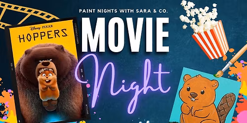 Hoppers Movie and Paint Night