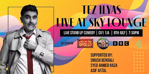 Tea Ilyas Live @ Sky Lounge | Stand Up Comedy | Comedy