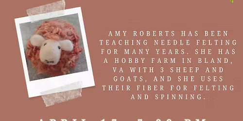 Needle-Felting with Wool