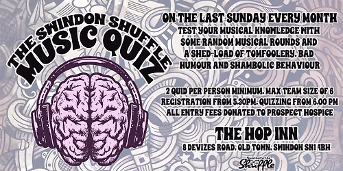 The Swindon Shuffle Music Quiz at The Hop Inn