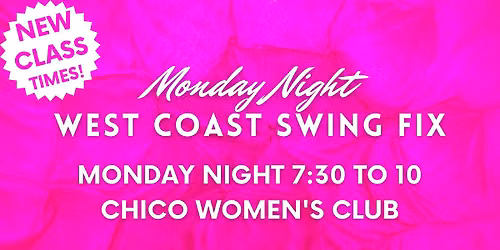 Monday Night West Coast Swing Fix
