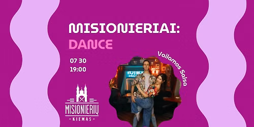 Misionieriai DANCE: Salsa 