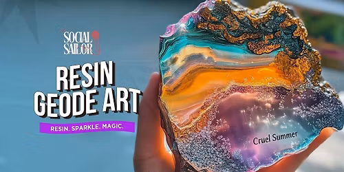 Resin Geode Art Date - Bangalore