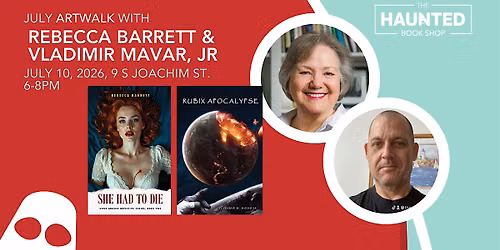 July Artwalk with Rebecca Barrett & Vladimir Mavar