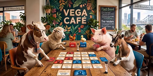 Brisbane Vegan Board Games monthly dinner @ Cafe Vega Spring Hill