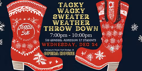 TACKY WACKY SWEATER WEATHER THROW DOWN