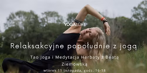Relaksacyjne popo\u0142udnie jogowe z Beat\u0105 Ziemowsk\u0105