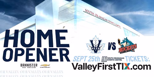 Penticton Vees vs Kelowna Rockets: Home Opener