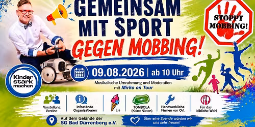 Gemeinsam mit Sport gegen Mobbing