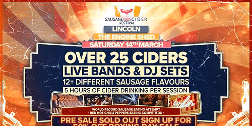 Sausage and Cider Festival - Lincoln 2026