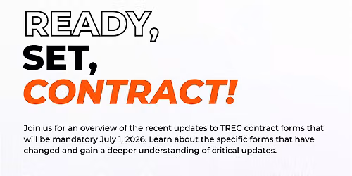 READY, SET, CONTRACT! RECE #39729 1HR CE