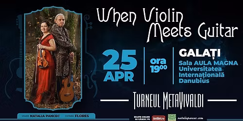 When Violin Meets Guitar METAVIVALDI @Galati