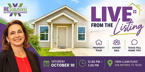 LIVE FROM THE LISTING: TEXAS FALL HOME TIPS + OPEN HOUSE
