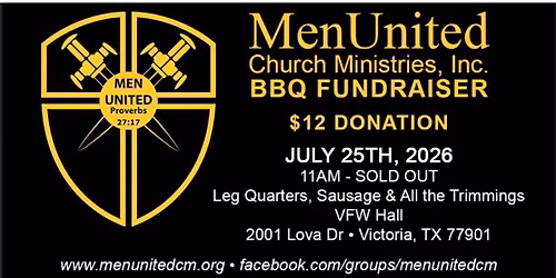 MenUnited Church Ministries 5th Annual Fundraiser 