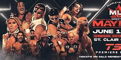 MAPLE LEAF PRO Wrestling MAYHEM on TSN TV Tapings